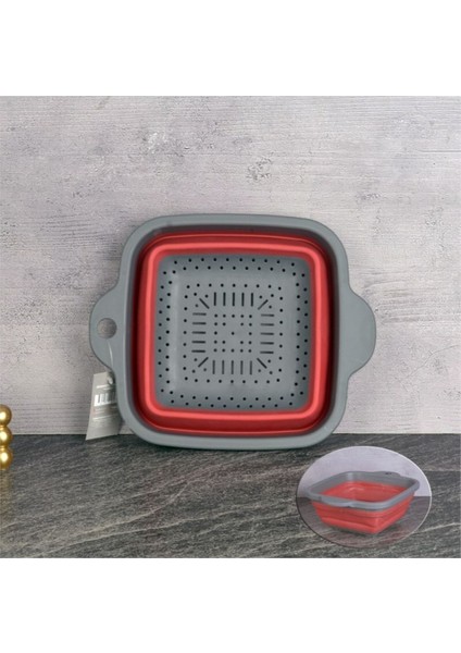 Katlanabilir Kare Süzgeç Akordiyon Kare Süzgeç Bpa Içermez