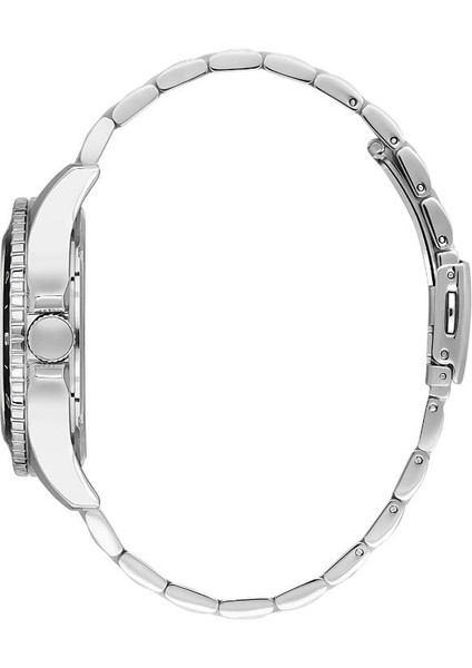 DK.1.13818-1 Submarine Tasarım Sabit Bezel Suya Dayanıklı Çelik Kaplama Metalik Renk Erkek Kol Saati fiyatları