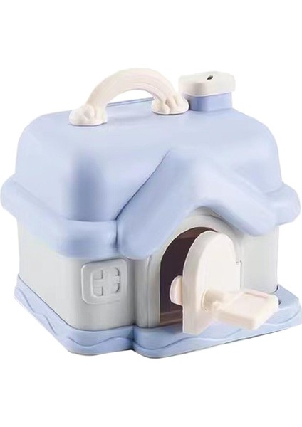 Cottage Piggy Bank Tasarruf Kavanozu Doğum Günü Festivali Hediyeleri Mavi (Yurt Dışından) fırsatları