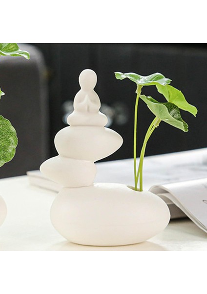 Buda Heykeli Çiçek Düzenlemesi Raf Masaüstü Hediye Meditasyon (Yurt Dışından) indirimleri