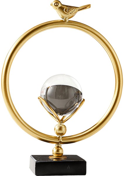 Top Süsleme Figürü Koleksiyonluk Hediye Figürü Üstü Düğün Ev Kuş 14.5CMX20.5CM (Yurt Dışından) indirimleri