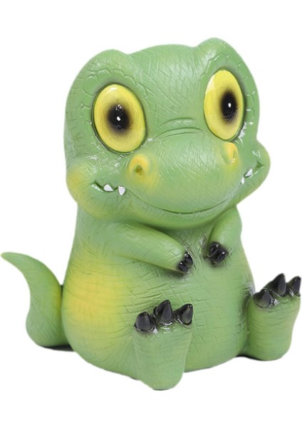 Dinozor Kalemlik Reçine Ejderha Heykeli Yatak Odası Dolabı Masaüstü (Yurt Dışından)