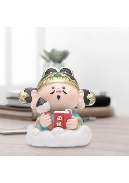 Masaüstü Buda Heykeli Figürleri Heykel Dekorasyonu Kitaplığı B (Yurt Dışından) modelleri