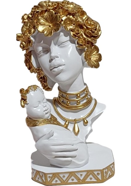 Afrika Kadın Heykeli Icı Kadın Heykelciği Odası Üstü Için (Yurt Dışından)