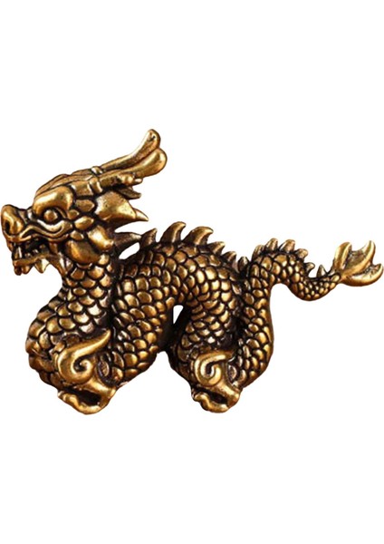 Pirinç Çin Heykeli Çay I Figürü Üstü Dekoru Sanatsal A (Yurt Dışından)