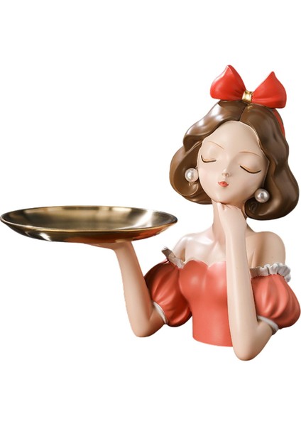 Figürü Kasesi Tepsisi Odası Dekoru Için Şık Şekerlik Turuncu (Yurt Dışından) modelleri