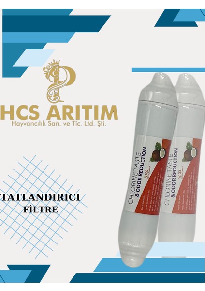 Tatlandırıcı Su Arıtma Filtre