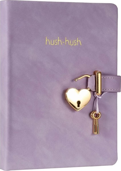 Victoria's Journals Hush Hush Kilitli Defter 80GR. 160 Yp. Çizgili