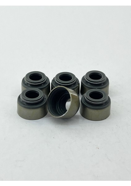 Subap Lastiği Sızdırmazlık Keçesi 16 Adet Fkm ON_S108 Gri 8 x 13/15,20 x 9,30