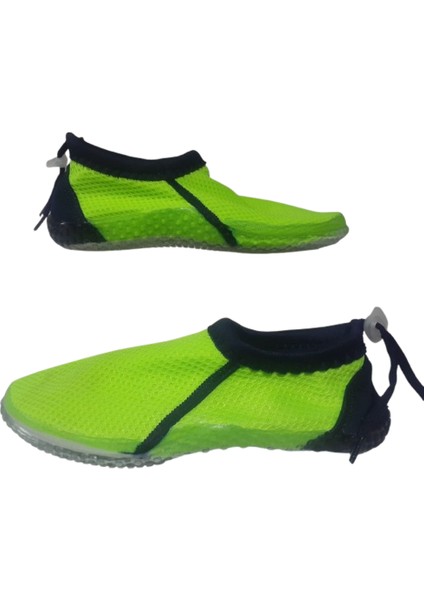 Serabien Yeşil-Lacivert Fileli Deniz Havuz Plaj Ayakkabı SRB232-565