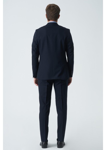 Carlisle T2455 Slim Fit 6 Drop Düz Takım Elbise Laci