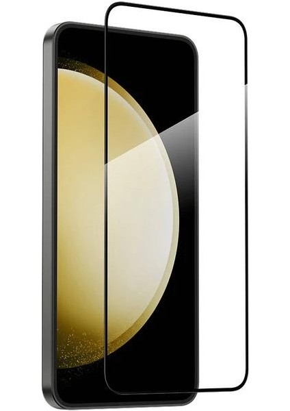 Samsung S24 Plus Uyumlu Elektriklenme Önleyici Anti-Static Tam Kaplayan Temperli Cam Ekran Koruyucu