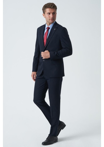 Carlisle T2455 Slim Fit 6 Drop Düz Takım Elbise Laci fiyatları