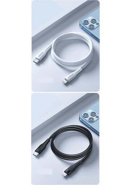 S-M1224M3 20W Type-C To Lightning Hızlı Şarj ve Data Kablosu