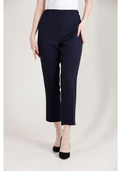 Kadın Büyük Beden Havuç Paça Likralı Dokuma Pantolon 1004 modelleri