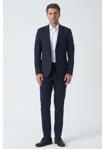 Birmingham T2436 Slim Fit 6 Drop Düz Takım Elbise Laci