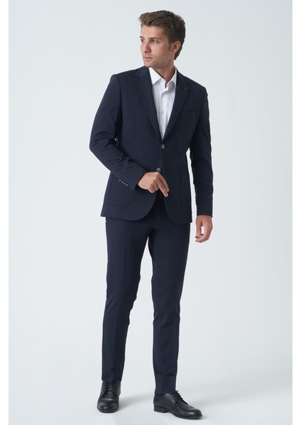 Birmingham T2436 Slim Fit 6 Drop Düz Takım Elbise Laci fiyatları