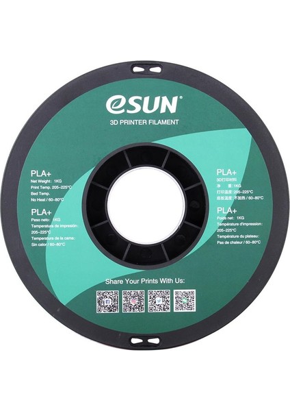 Urhanshop Esun Açık Mavi Pla+ Filament 1,75MM 1 kg