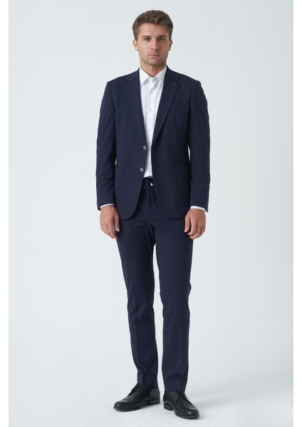 Cambridge T2440 Slim Fit 6 Drop Jogger Takım Elbise Laci