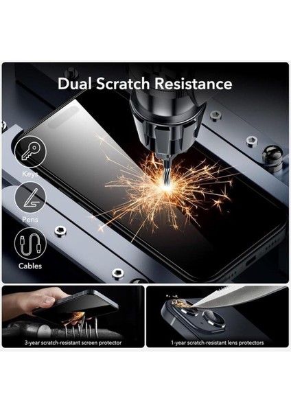 Samsung Galaxy S23 Fe Uyumlu Elektriklenme Önleyici Anti-Static Tam Kaplayan Temperli Cam Ekran Koruyucu fiyatları