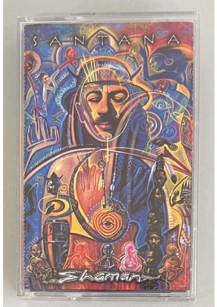 Arista Records Santana Shaman Kaset (Orjnal Dönem Baskı Kaset)