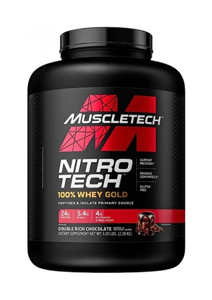 Nitro-Tech %100 Whey Gold Protein 2270 gr - Çikolata