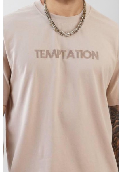 Erkek Enjeksiyon Baskılı Regular Fit Penye Tişört 1002 fırsatları