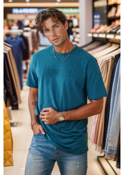 Erkek Enjeksiyon Baskılı Regular Fit Penye Tişört 1002 fiyatları