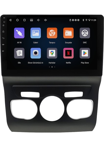 Citroen C4 (2011-2019) Android 14 Multimedya Carplay 10 Inch 4 GB Ram / 64 GB Hafıza Crv-4071Xr fırsatları