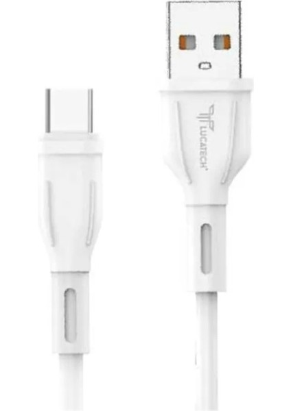 LC-226 3.4A Beyaz Type-C Hızlı Şarj Kablosu
