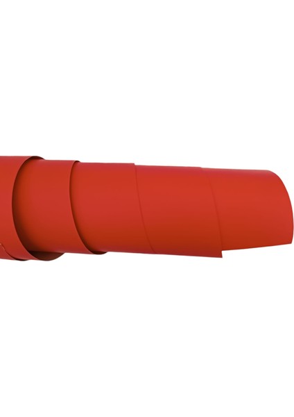 Mat Kırmızı Renk Dayanıklı Araç Motor Mobilya Kaplama Folyosu 126CM x 50CM