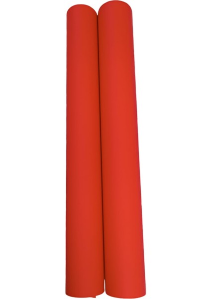 Mat Kırmızı Renk Dayanıklı Araç Motor Mobilya Kaplama Folyosu 126CM x 50CM