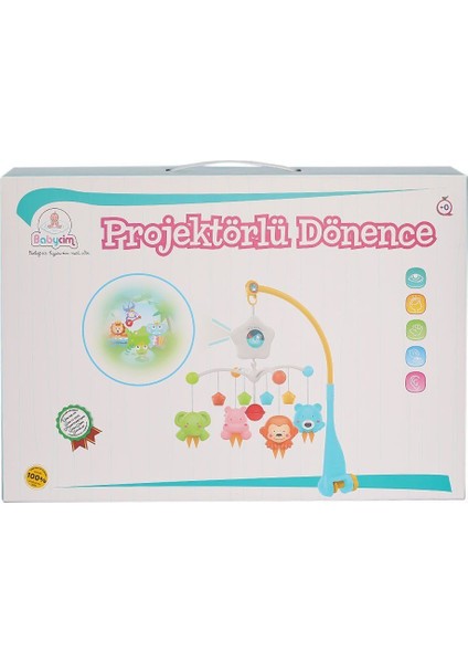 HE0307 HE0308 Babycim Projektörlü Dönence -Birliktoys