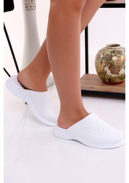 Hipokrat HP600 Ortopedik Sabo Terlik Doktor Hemşire Hastane Aşçı Iş Terliği