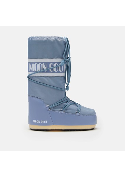 Kadın Bot (Kar) 80D1400440-H004 Moon Boot Icon Nylon Elephant Grey