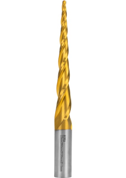 Ahşap Freze Bıçağı 28-01280012DTC Konik Oyma Freze Ucu Sap 12 mm