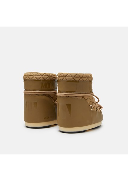 Kadın 80D1409540-M013 Moon Boot Icon Low Quilt Caramel
