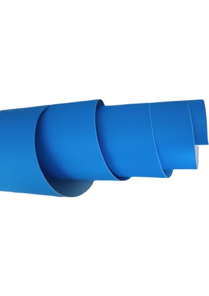 Mat Mavi Renk Dayanıklı Araç Motor Mobilya Kaplama Folyosu 126CM x 20CM