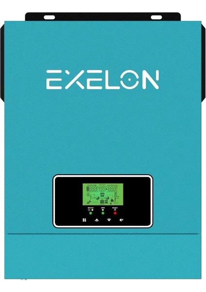Exelon 3kw 24V Akıllı Inverter Mppt (400VDC)