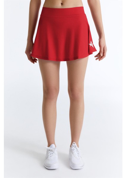 ED 7747-05 Serena Dry-touch Kadın Tenis Eteği Koyu Kırmızı ( Tenis , Golf , Pickleball , Dans ) fiyatları