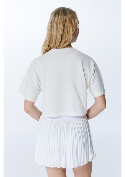 ED 2303-01 Ada Dry-touch Spor Etek Şortlu Beyaz (Tenis, Golf, Pickleball, Dans) fiyatları