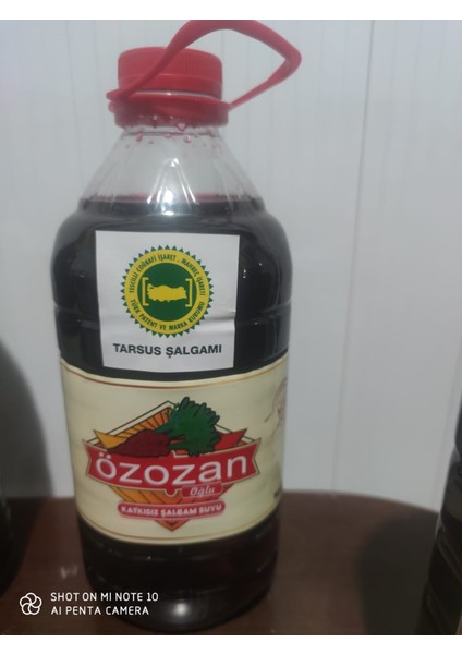 3 Lt. Özozan Acılı Katkısız Şalgam Suyu
