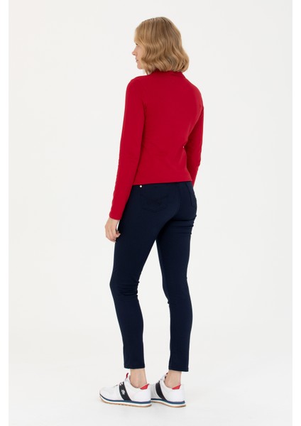 Kadın Lacivert Pantolon (Kanvas-Chino) 50271910-VR033 indirimleri