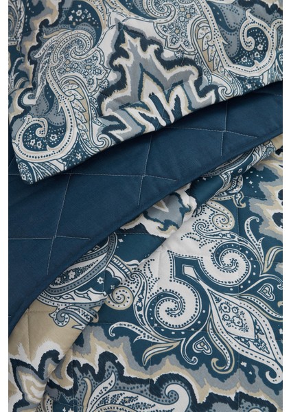 Tegan Denim Tek Kişilik Luxart Nevresim Takımı