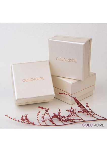 14 Ayar Altın Tek Taşlı Yonca Kolye Ucu 0,69 gr modelleri