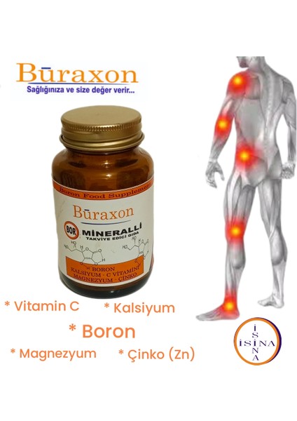 Bor Içeren Gıda Takviyesi Vitamin Mineral Tablet Boron Supplement