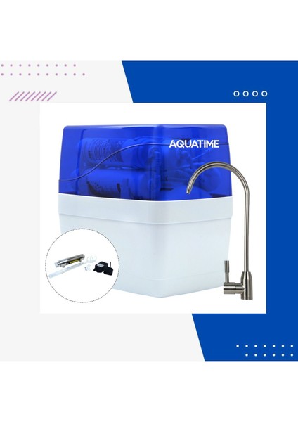 Atık Su Üretmeyen Su Arıtma Cihazı Ultraviyole Filtreli