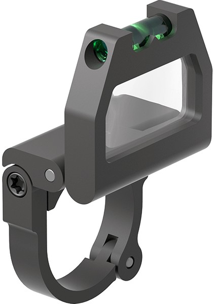 X-Accu 30MM Dürbün Için Kule Okuyuculu Terazı Quick-Flip Turret Mark Magnifier Mount Ring With Level Bubble Sctr-01