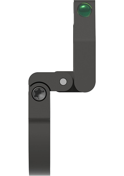 X-Accu 30MM Dürbün Için Kule Okuyuculu Terazı Quick-Flip Turret Mark Magnifier Mount Ring With Level Bubble Sctr-01