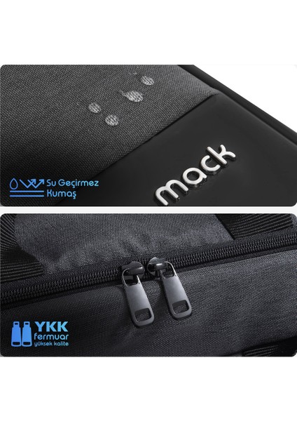 MCE-1101 15.6" Unıcıty Eco Notebook Çantası Siyah